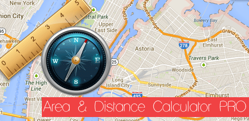دانلود اپلیکیشن Area & Distance Calculator PRO برای اندروید