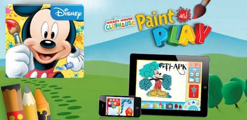 دانلود نرم افزار Mickey’s Paint and Play برای اندروید