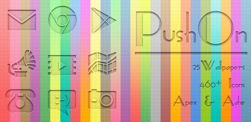 مجموعه آیکونهای زیبا برای اندروید – PushOn Icons v1.6.1