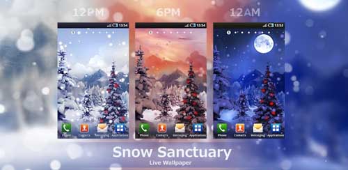 لایووالپیپر برفی برای اندروید – Snow Sanctuary 1.0.3