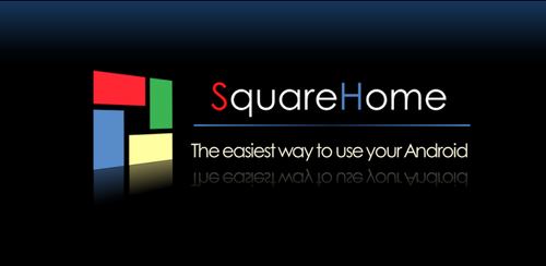 لانچر بسیار زیبا SquareHome beyond Windows 8 برای اندروید