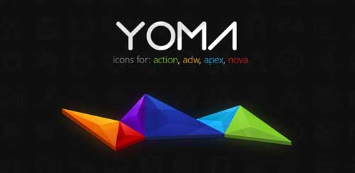 مجموعه آیکونهای زیبا برای اندروید – Yoma 1.2.2