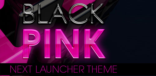 پوسته زیبا وشیک برای اندروید – pink magic NEXT launcher theme
