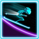 بازی جذاب و هیجان انگیز اسکی برای اندروید – Neon Ski 1.0.6