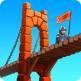 دانلود بازی زیبا پل سازی برای اندروید – Bridge Constructor Medieval v1.0